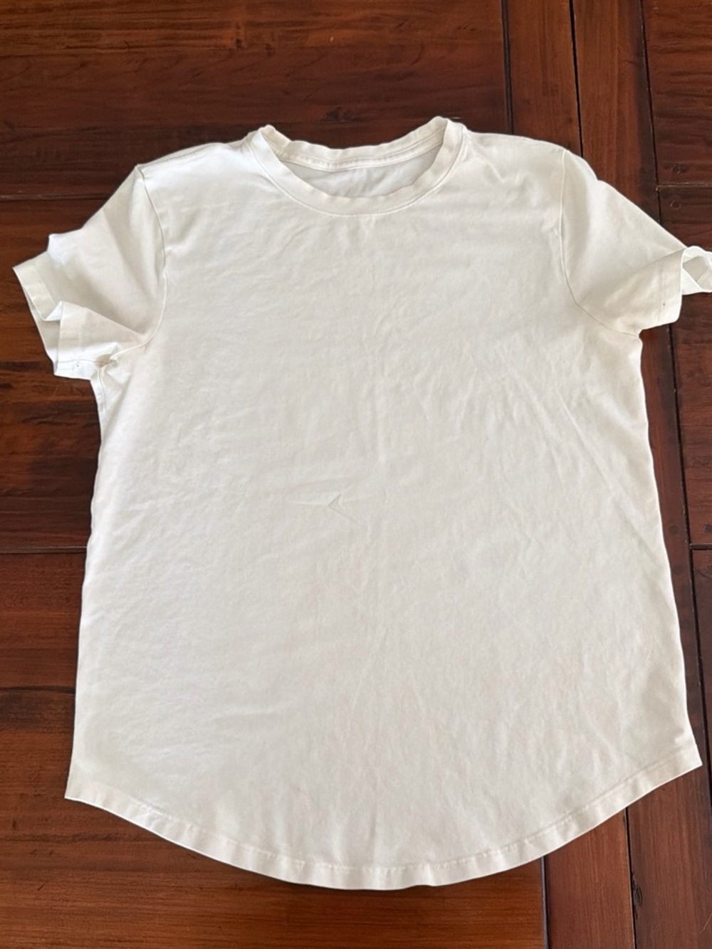 lululemon athletica White Short Sleeve Crew Tee